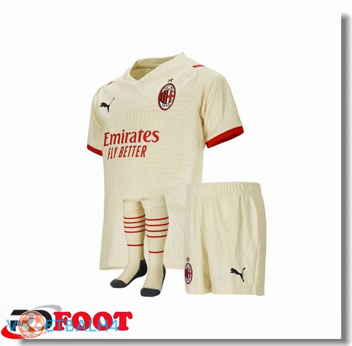 AC Milan kinderen uit jersey Beige 2021/2022