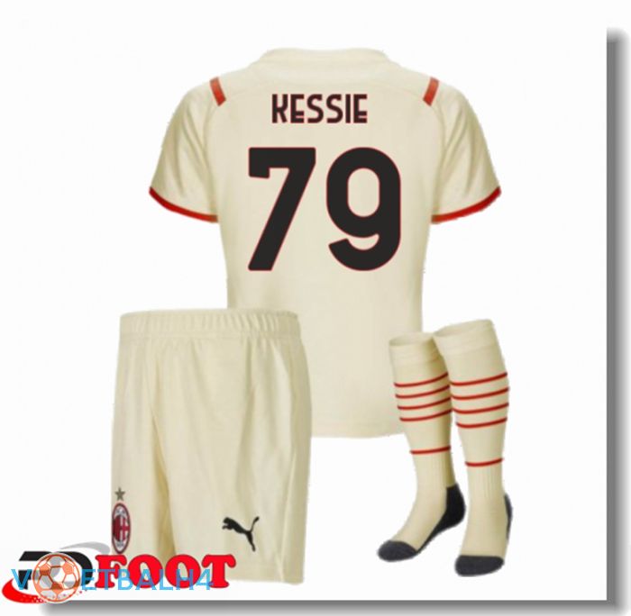 AC Milan（KESSIE 79）kinderen uit jersey Beige 2021/2022