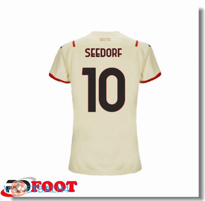 AC Milan（BRAHIM 10）Dames uit jersey Beige 2021/2022