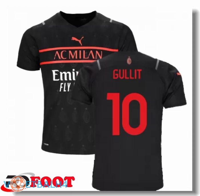 AC Milan（BRAHIM 10）derde jersey zwart 2021/2022