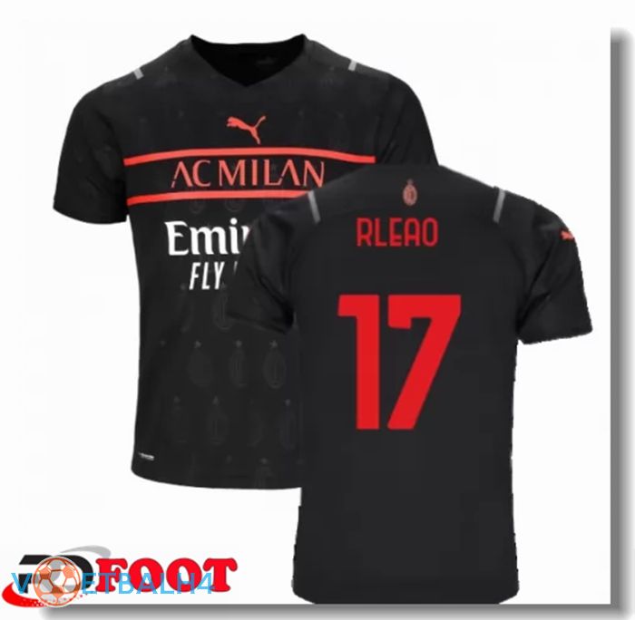 AC Milan（R.LEAO 17）derde jersey zwart 2021/2022