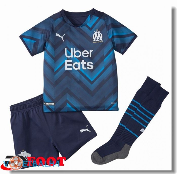 Olympique Marseille kinderen uit jersey blauw Marine 2021/2022