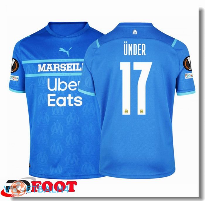 Olympique Marseille (CENGIZ UNDER 17) derde jersey blauw Marine 2021/2022