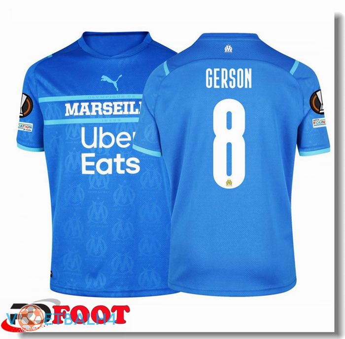 Olympique Marseille (GERSON 8) derde jersey blauw Marine 2021/2022