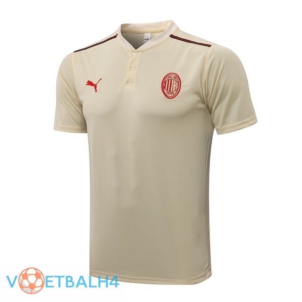 AC Milan Polo Shirt geel 2021/2022