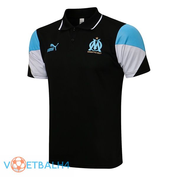 Marseille OM Polo Shirt zwart 2021/2022