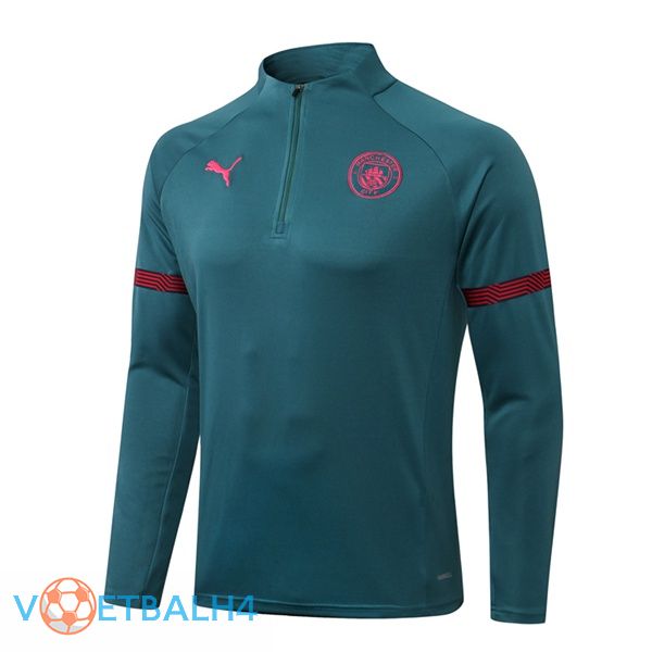 Manchester City Training Sweatshirt groente 2021/2022