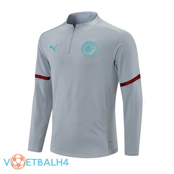 Manchester City Training Sweatshirt grijs 2021/2022