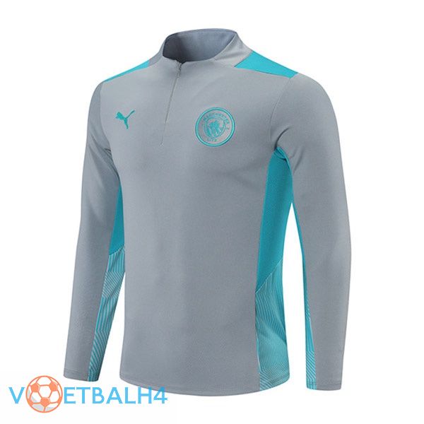 Manchester City Training Sweatshirt grijs 2021/2022