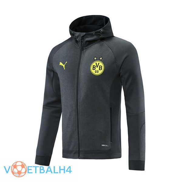 Dortmund Training Sweatshirt zwart grijs 2021/2022