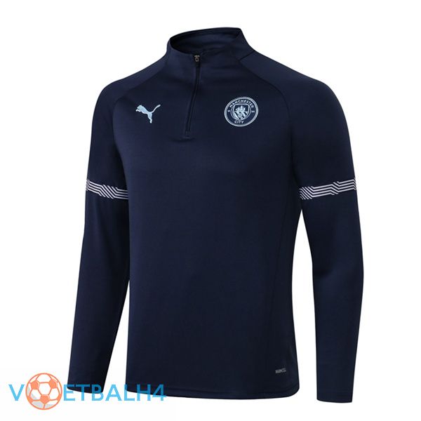 Manchester City Training Sweatshirt blauw koninklijk 2021/2022