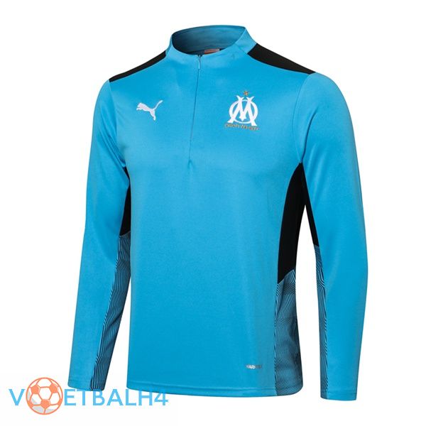 Marseille OM Training Sweatshirt blauw 2021/2022