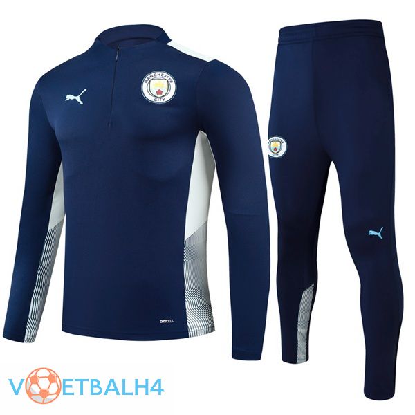 Manchester City trainingspak blauw 2021/2022