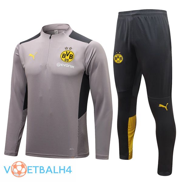 Dortmund trainingspak grijs 2021/2022