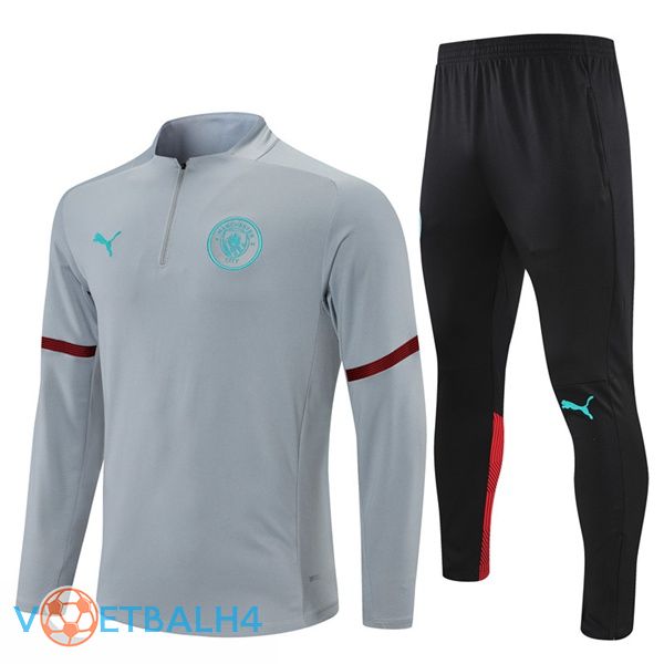 Manchester City trainingspak grijs 2021/2022