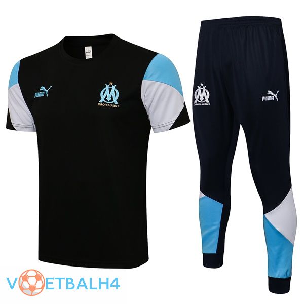 Marseille OM Training T Shirt + broek zwart 2021/2022