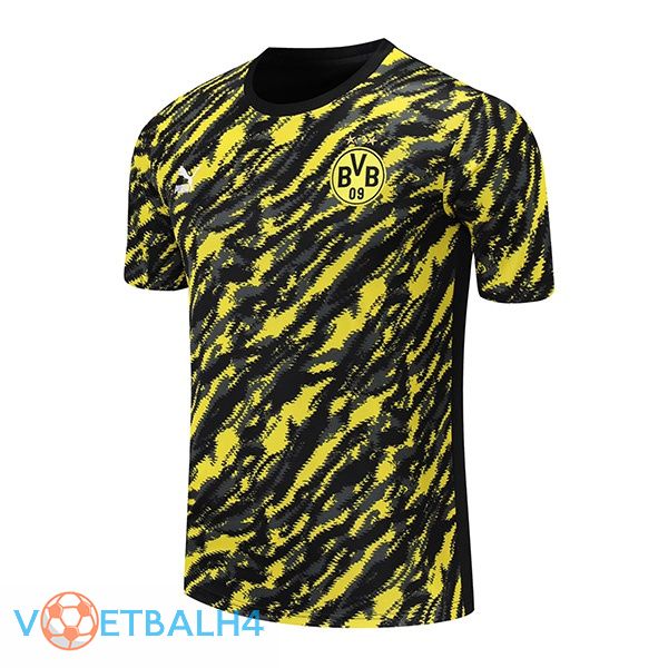 Dortmund Training T Shirt geel zwart 2021/2022