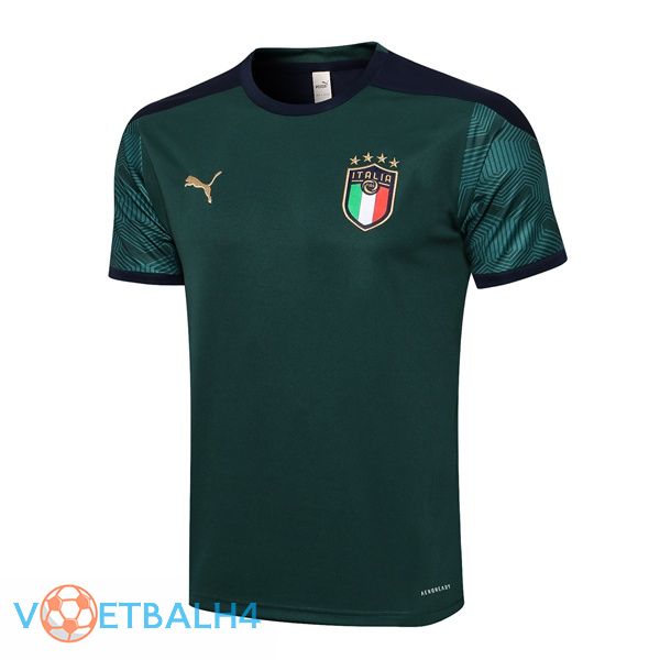 Italië Training T Shirt groente 2021/2022