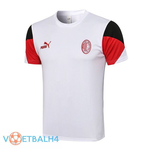 AC Milan Training T Shirt wit rood 2021/2022