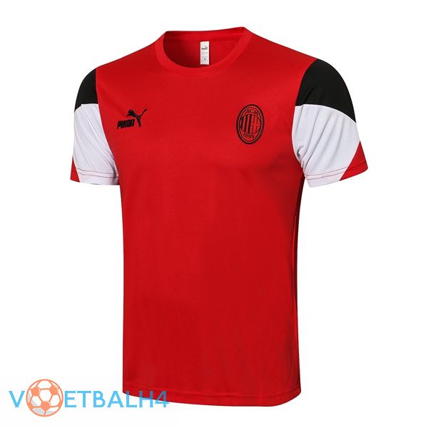 AC Milan Training T Shirt rood wit 2021/2022