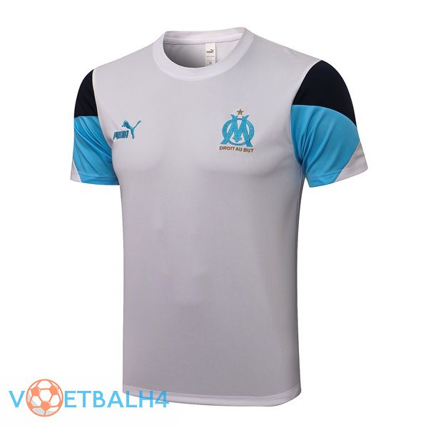 Marseille OM Training T Shirt wit 2021/2022