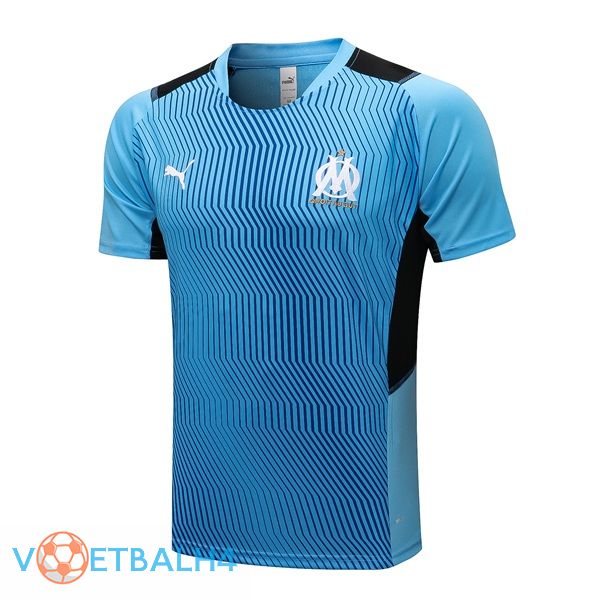 Marseille OM Training T Shirt blauw 2021/2022