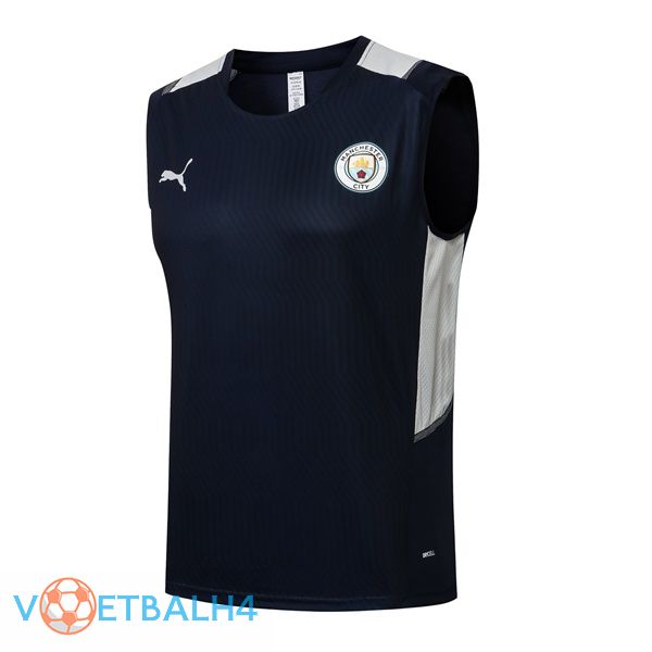 Manchester City voetbal Vest blauw koninklijk 2021/2022