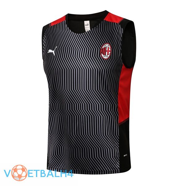 AC Milan voetbal Vest zwart 2021/2022