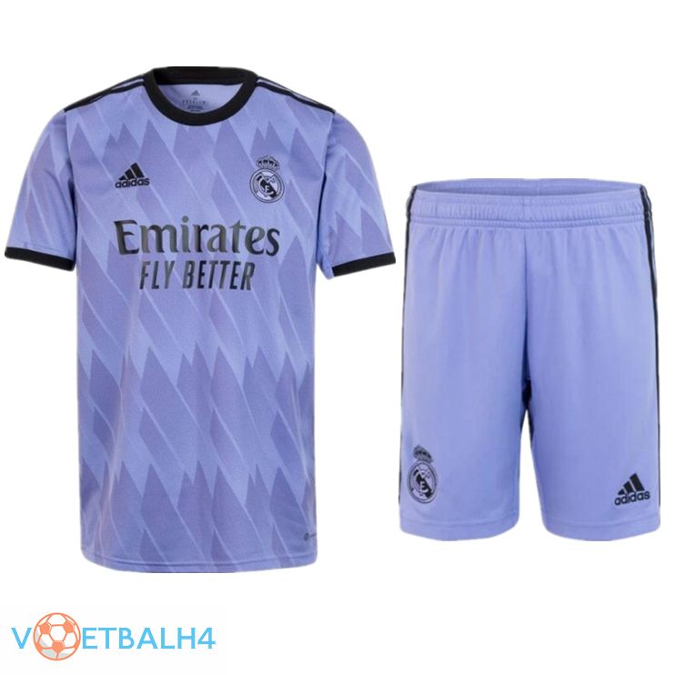 Real Madrid voetbal jersey uit + korte broek 2022/2023