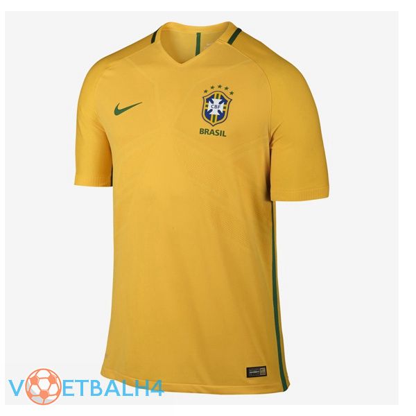 Brazilië Retro thuis jersey 2016 2017