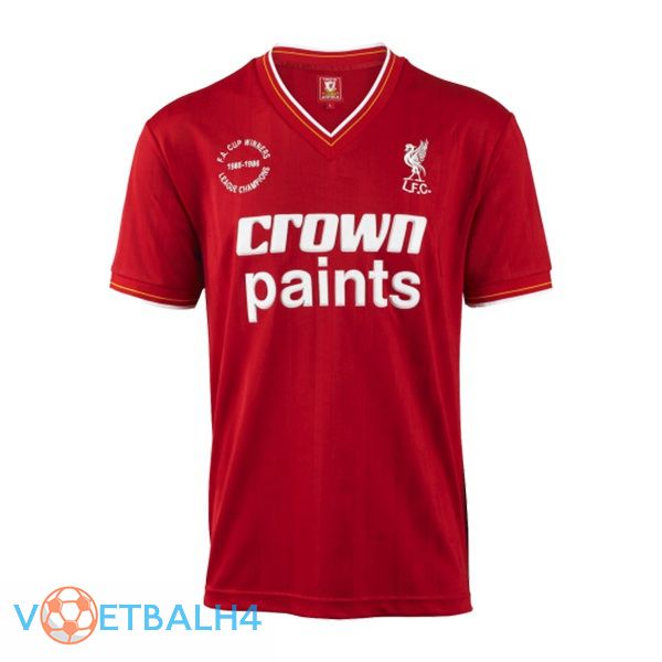 FC Liverpool Retro thuis jersey 1985-1986