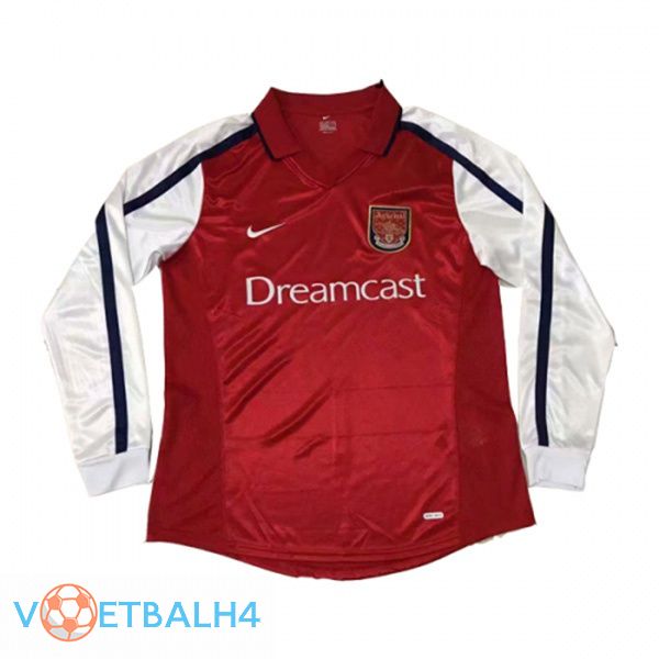 Arsenal Retro thuis jersey lange mouw2000-2001