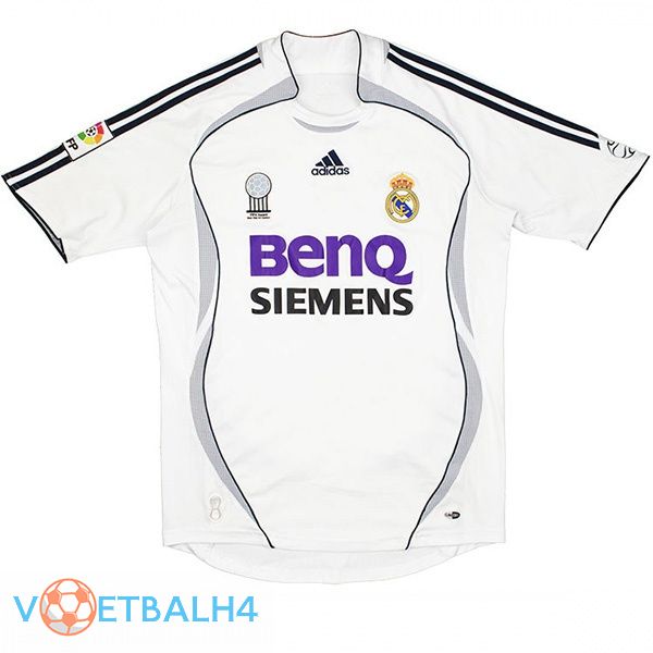 Real Madrid Retro thuis jersey 2006 2007