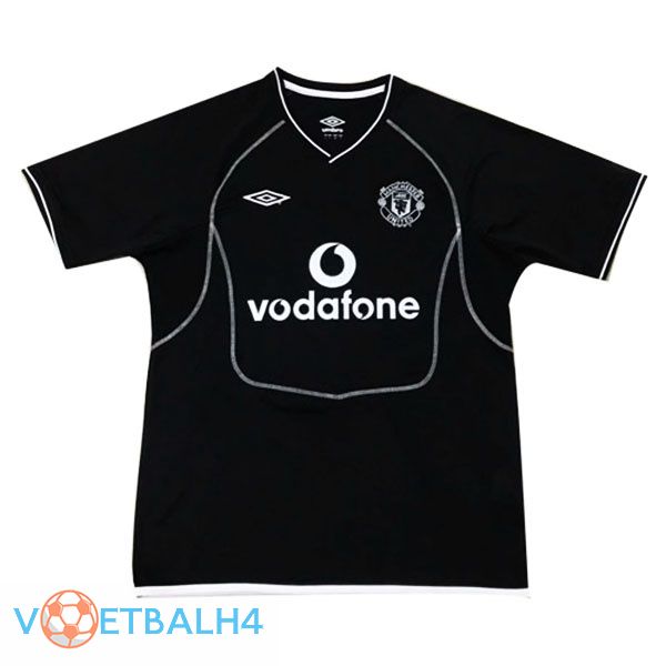 Manchester United doelman jersey zwart 2000