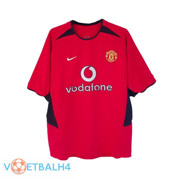 Manchester United Retro thuis jersey 2002-2003