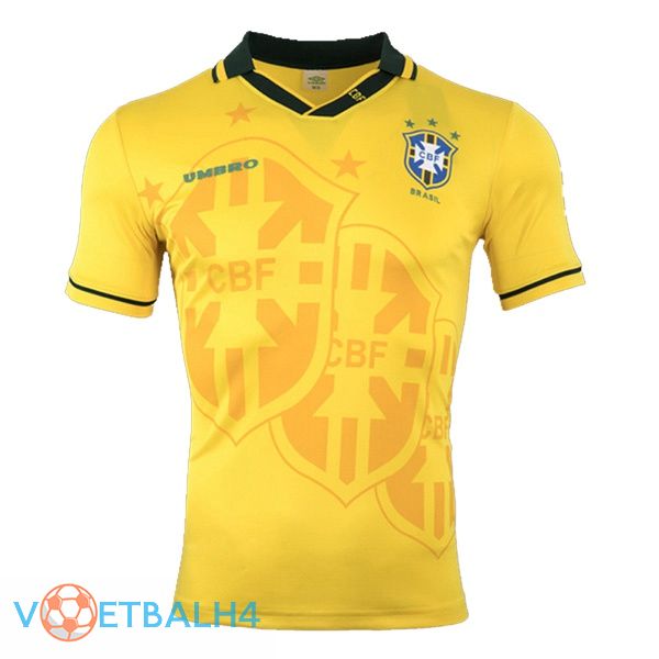 Brazilië Retro thuis jersey 1993 1994