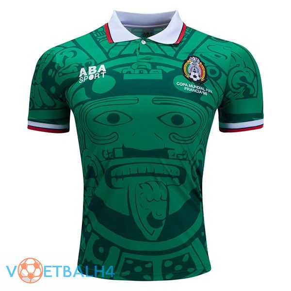 Mexico Retro thuis jersey 1998