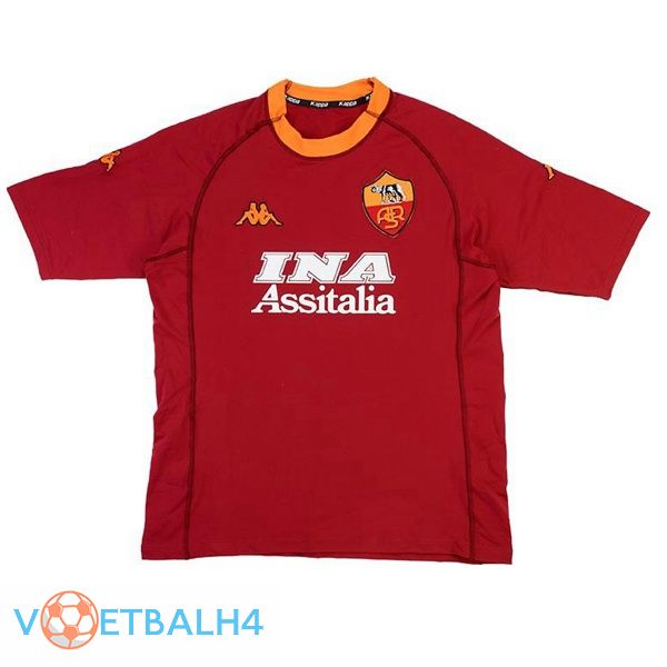 AS Roma Retro thuis jersey 2000-2001