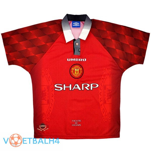 Manchester United Retro thuis jersey 1996