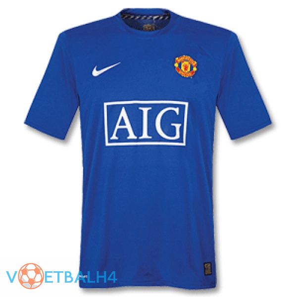 Manchester United Retro uit jersey 2007-2008