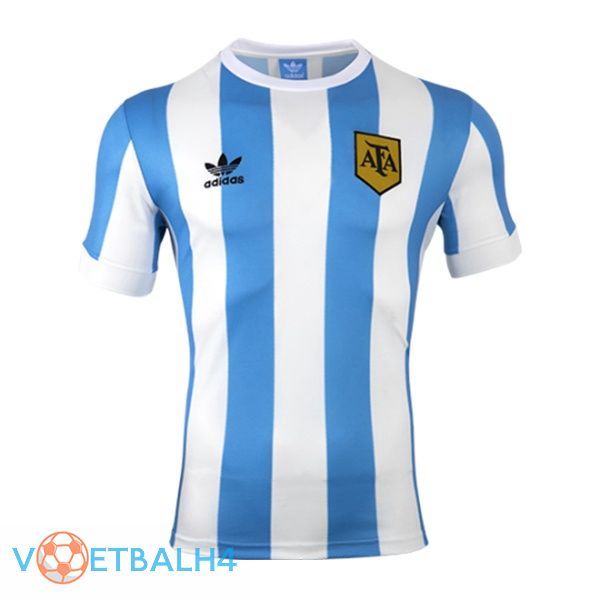 Argentinië Retro thuis jersey 1978