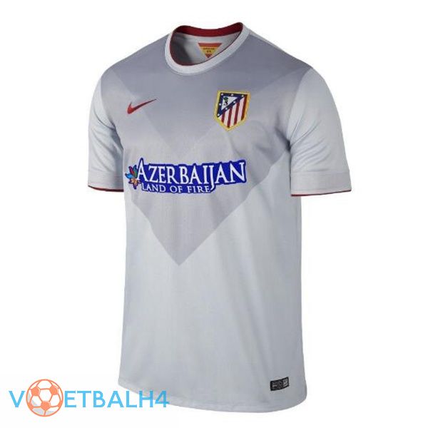 Atletico Madrid Retro voetbal jersey uit grijs 2014-2015