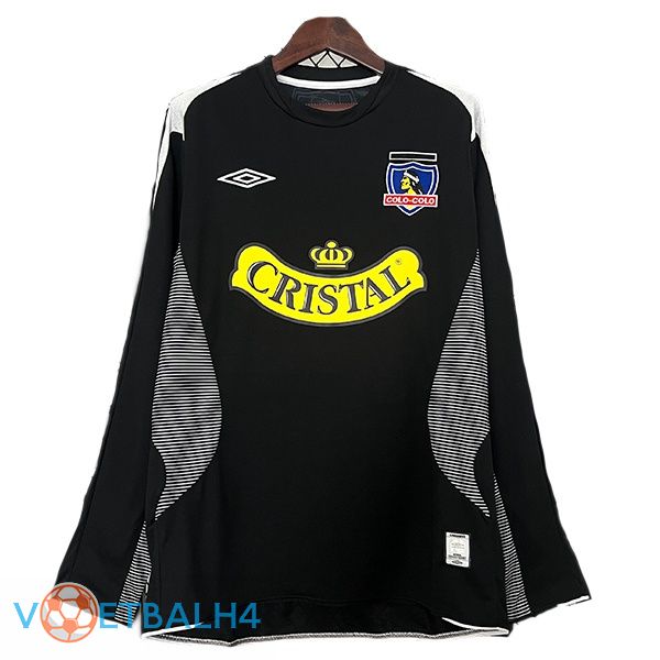 Colo-Colo Retro uit voetbal jersey lange mouwzwart 2006