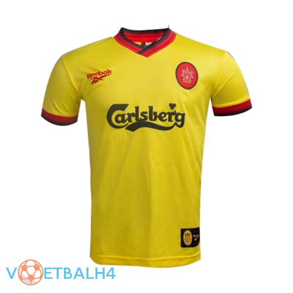 FC Liverpool Retro uit jersey geel 1997-1999