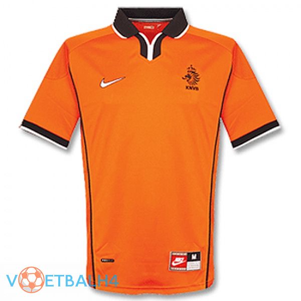 Nederland Retro thuis jersey oranje 1998