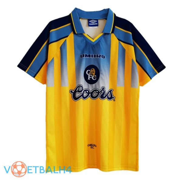 FC Chelsea Retro uit jersey geel 1995-1997