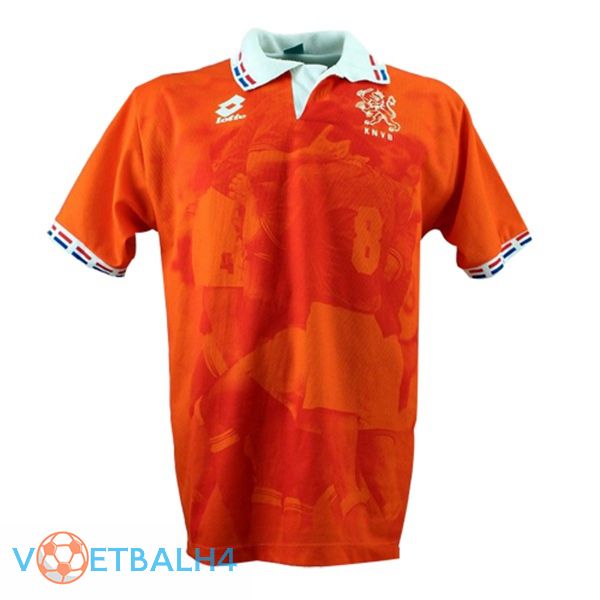 Nederland Retro thuis jersey oranje 1996