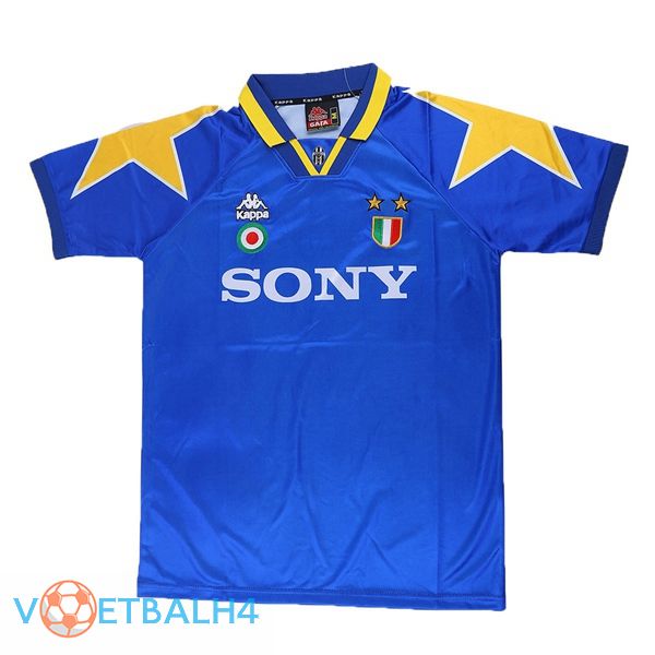 Juventus derde Retro uit jersey blauw 1995-1996