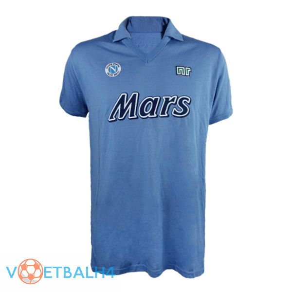 SSC Napoli Retro thuis jersey blauw 1989-1990