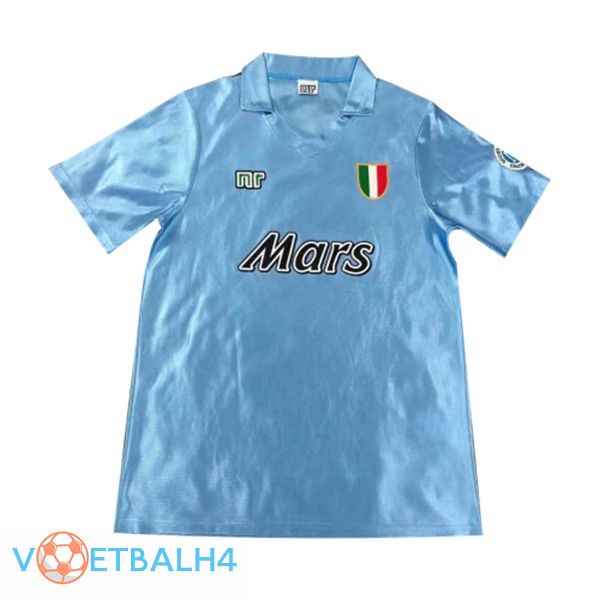 SSC Napoli Retro thuis jersey blauw 1990-1991